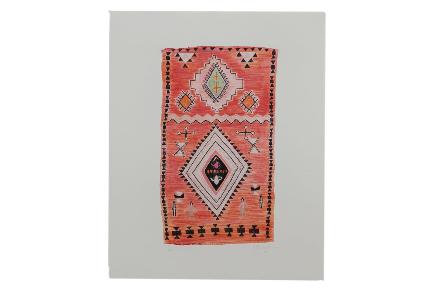 Sarah Martinez Vintage Rug Limited Edition Print