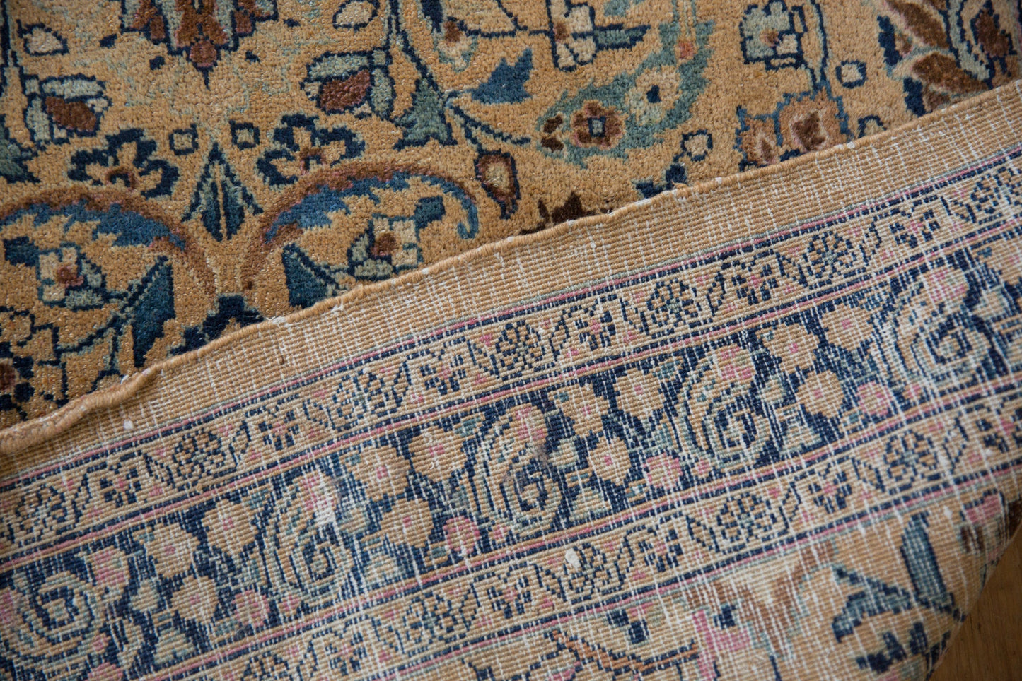 4x16 Vintage Tea Washed Meshed Rug Runner