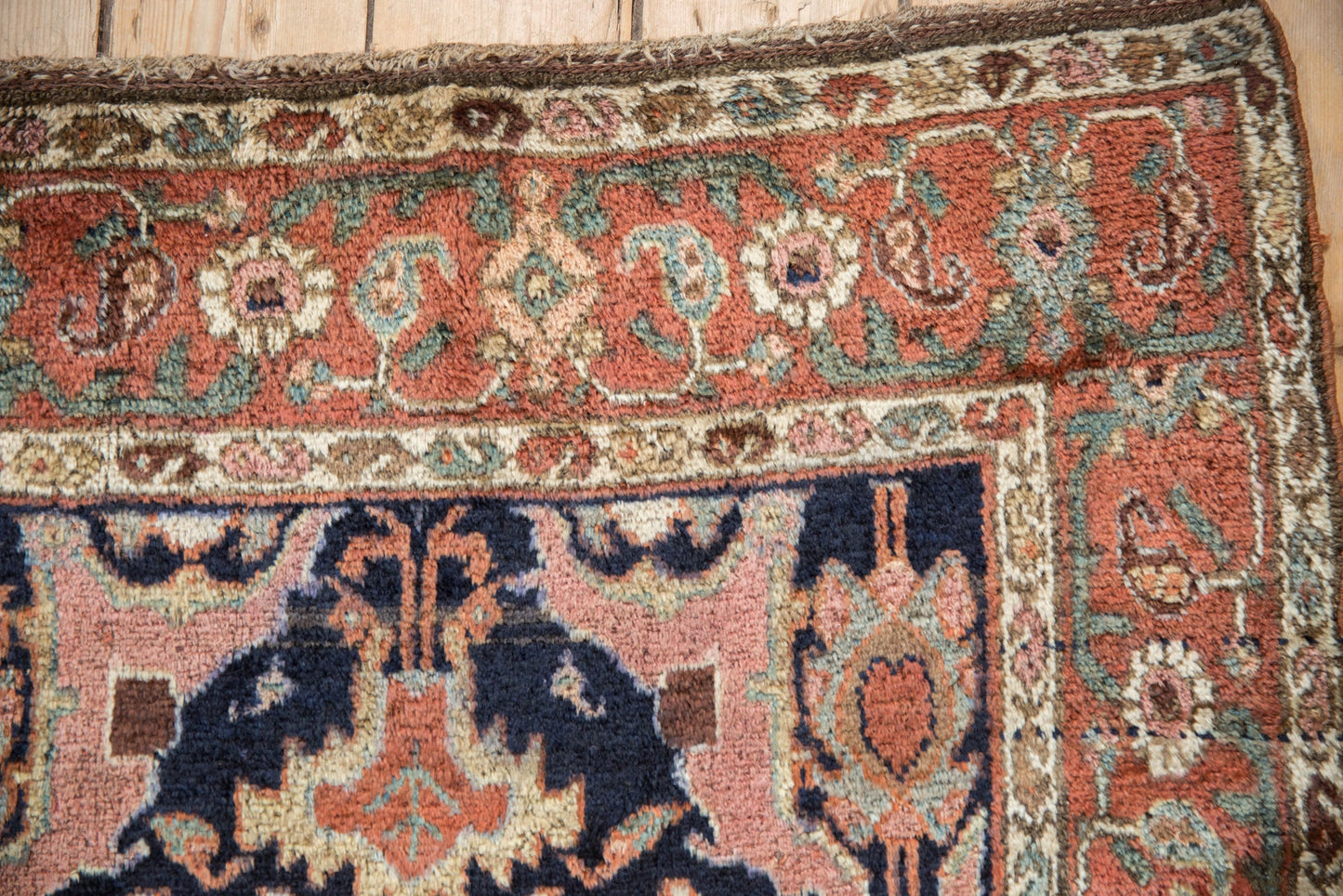 3.5x6.5 Antique Kurdish Rug
