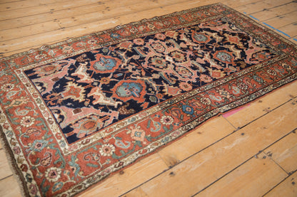 3.5x6.5 Antique Kurdish Rug