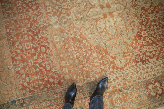 7x16.5 Vintage Fine Distressed Malayer Carpet