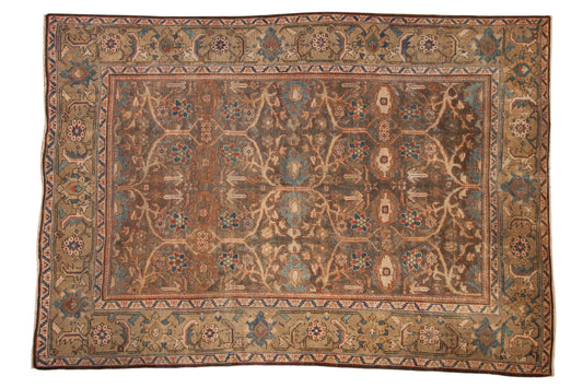 7x10.5 Vintage Distressed Mahal Carpet