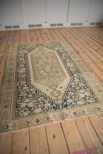 RESERVED 4.5x6.5 Antique Distressed Malayer Rug