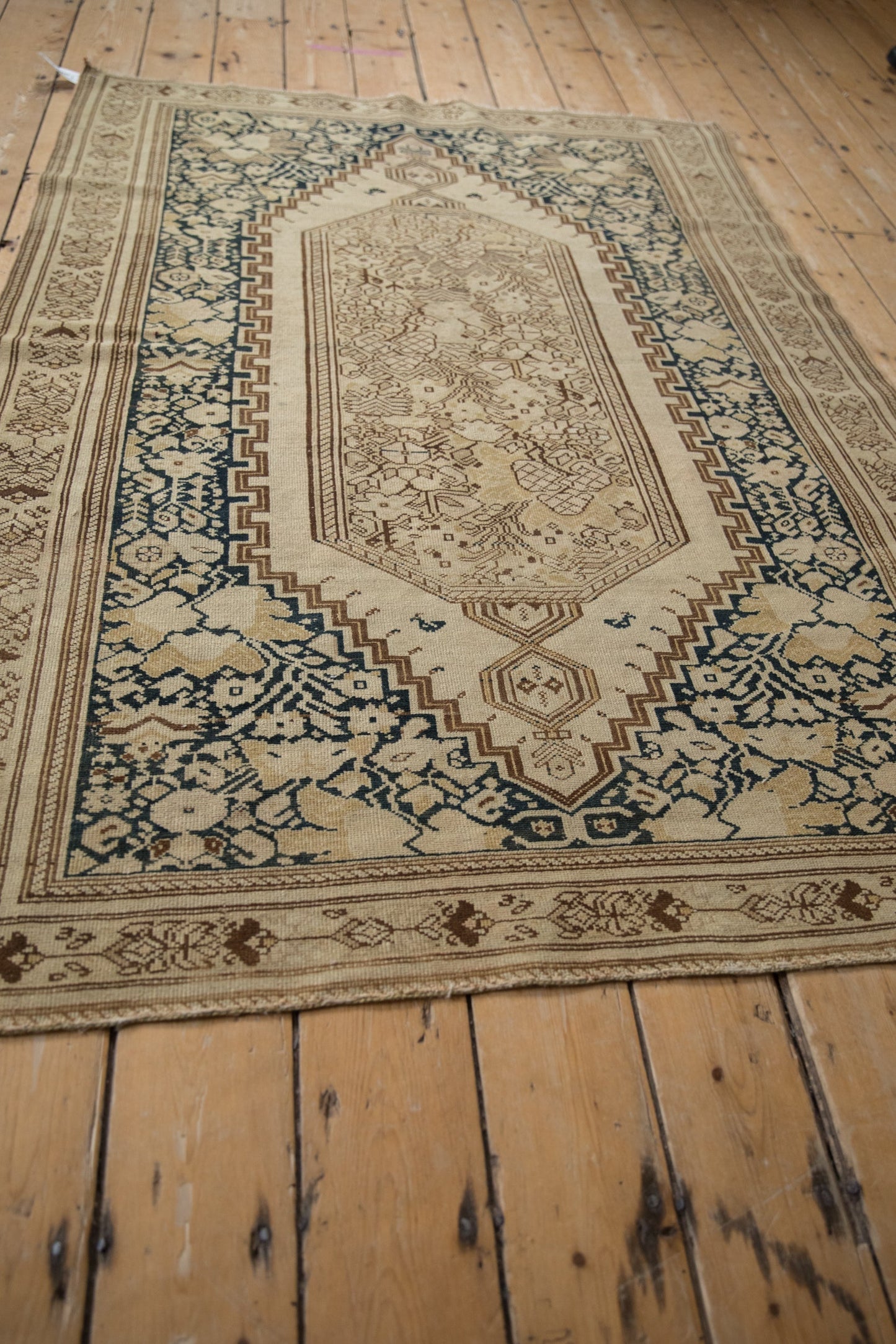 RESERVED 4.5x6.5 Antique Distressed Malayer Rug