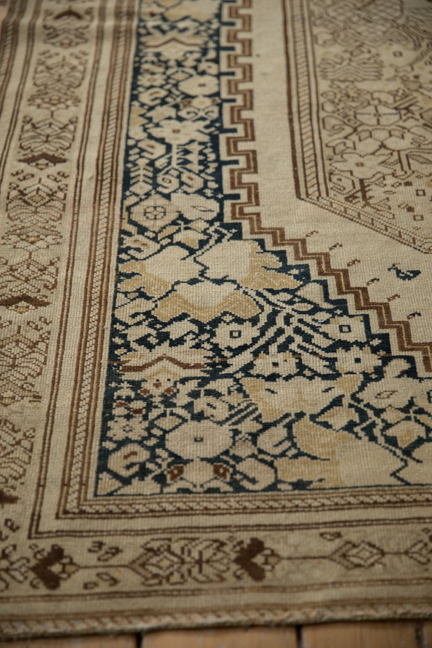 RESERVED 4.5x6.5 Antique Distressed Malayer Rug