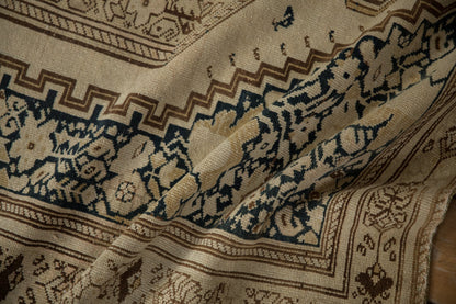 RESERVED 4.5x6.5 Antique Distressed Malayer Rug