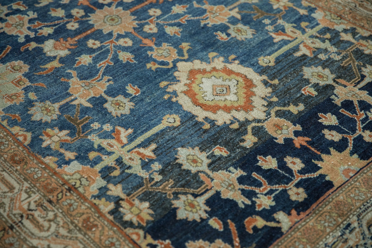 4.5x6.5 Vintage Distressed Hamadan Rug