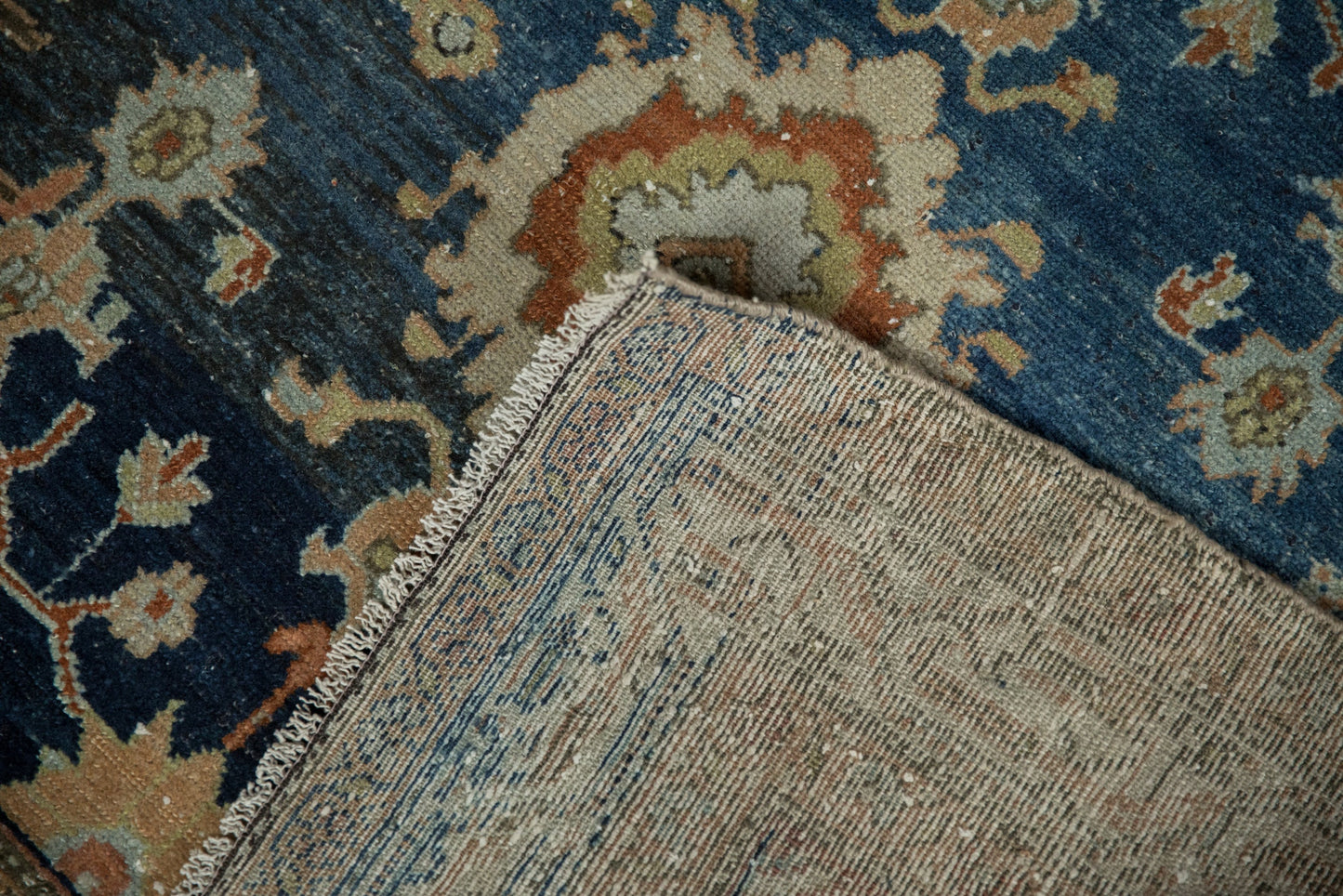 4.5x6.5 Vintage Distressed Hamadan Rug