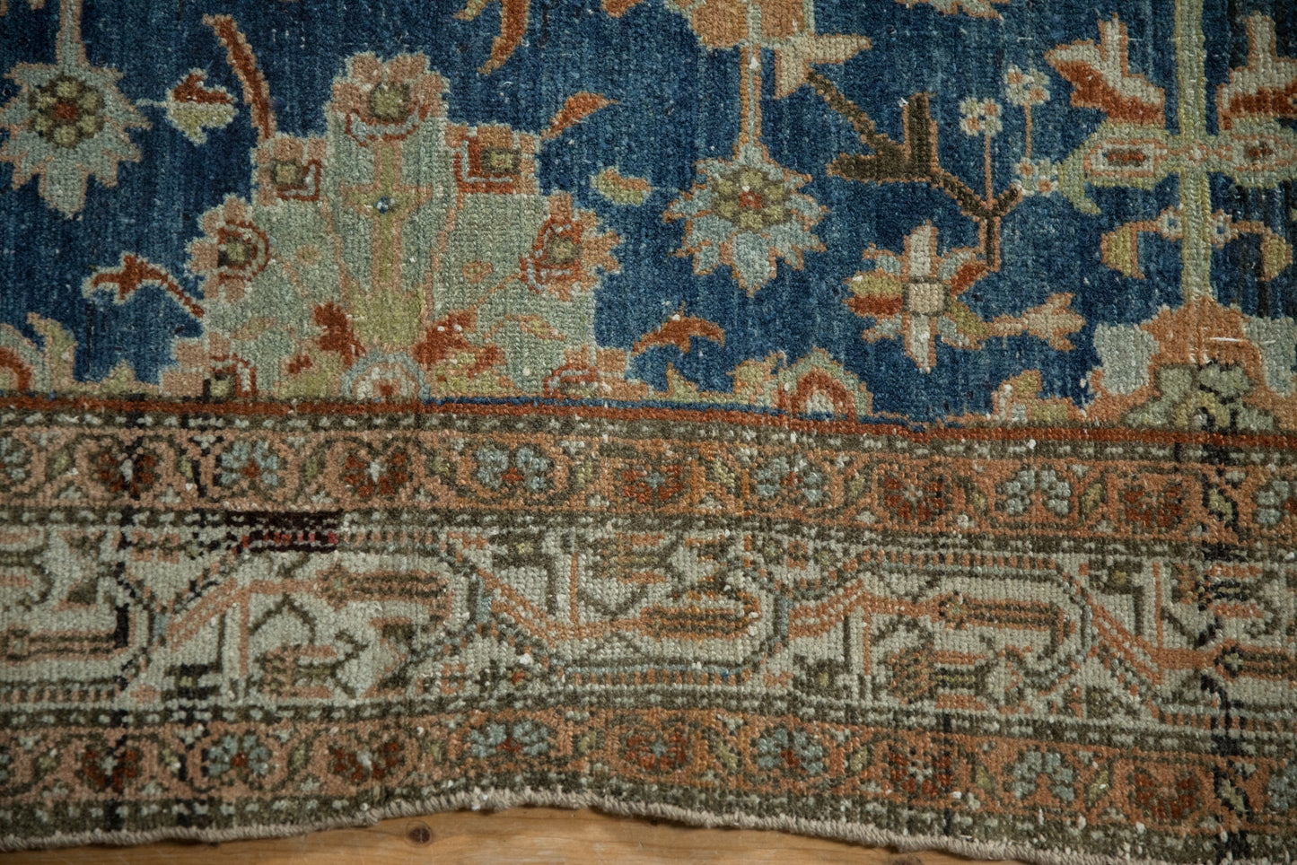 4.5x6.5 Vintage Distressed Hamadan Rug