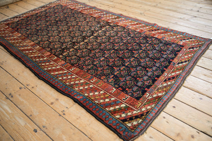 4x7 Vintage Kurdish Rug
