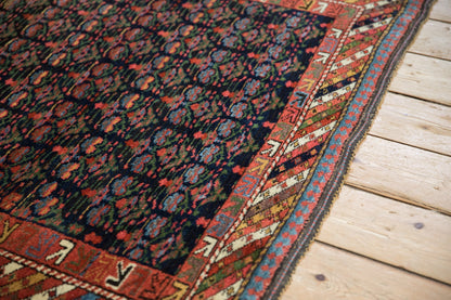 4x7 Vintage Kurdish Rug