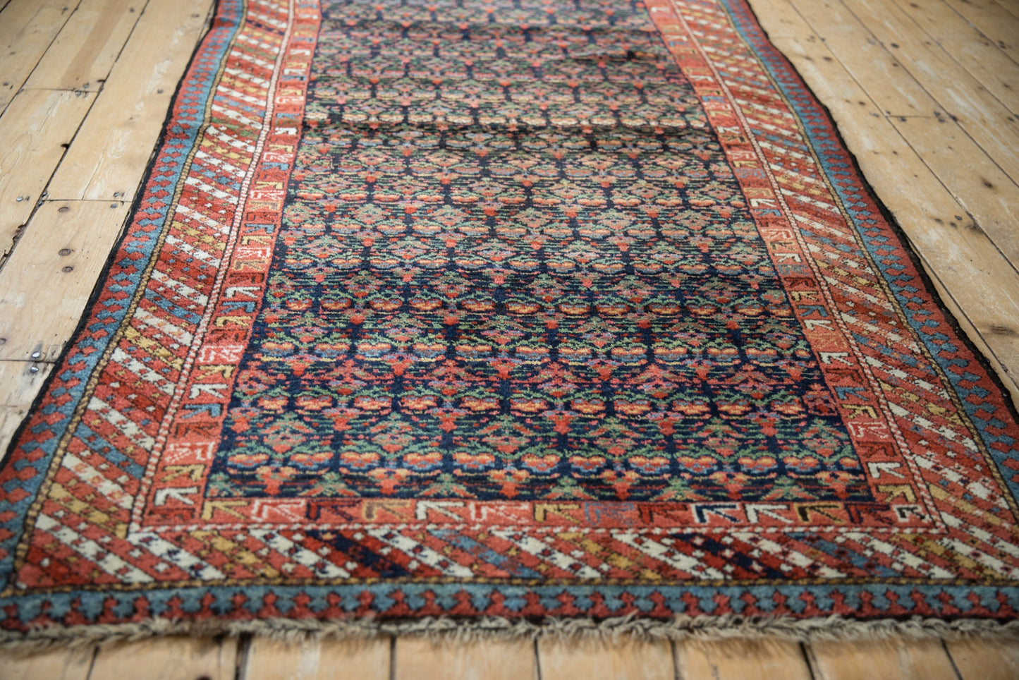 4x7 Vintage Kurdish Rug