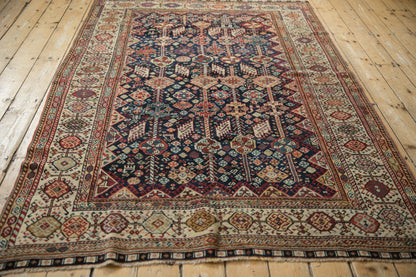 5.5x7.5 Antique Fine Qashqai Carpet