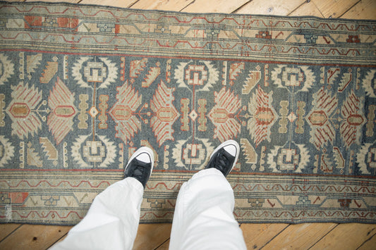 RESERVED 3x16 Vintage Distressed Malayer Rug Runner