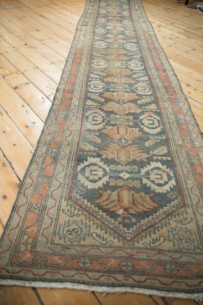 RESERVED 3x16 Vintage Distressed Malayer Rug Runner
