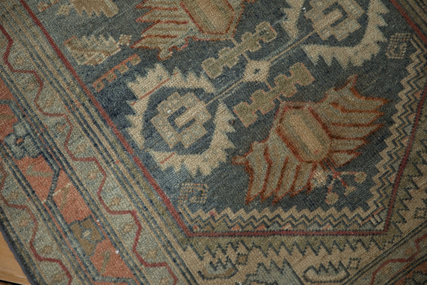 RESERVED 3x16 Vintage Distressed Malayer Rug Runner