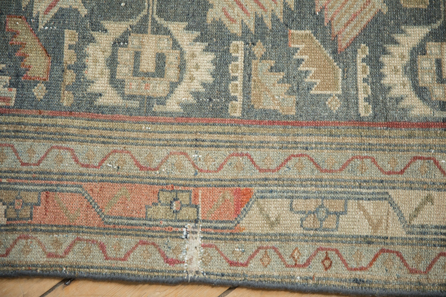 RESERVED 3x16 Vintage Distressed Malayer Rug Runner