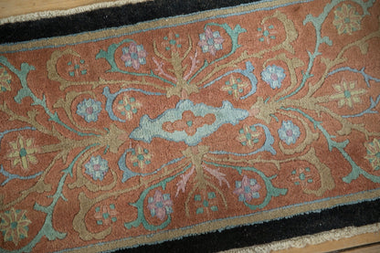 1.5x3.5 Antique Sampler Nichols Art Deco Rug Mat Runner