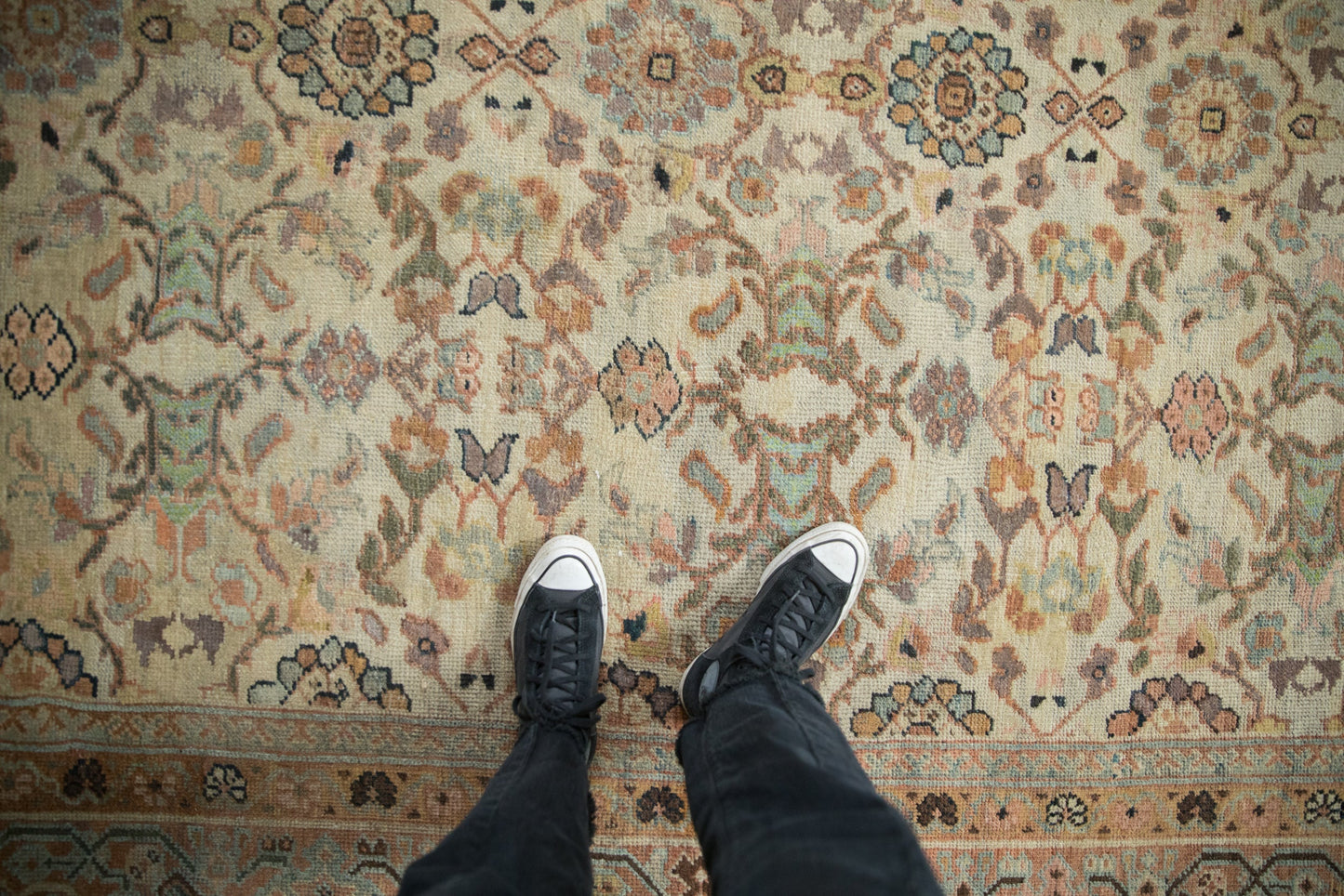 10x12 Antique Mahal Carpet