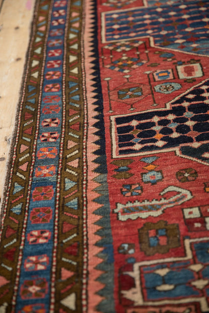 3.5x12.5 Vintage Baktiari Rug Runner