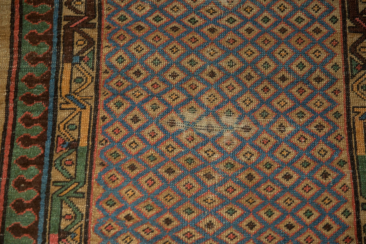 3.5x8.5 Antique Serab Rug Runner