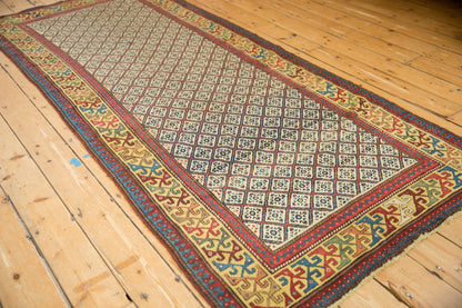 RESERVED 4x9 Antique Caucasian Rug Runner