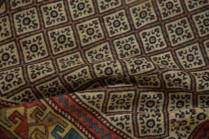 RESERVED 4x9 Antique Caucasian Rug Runner