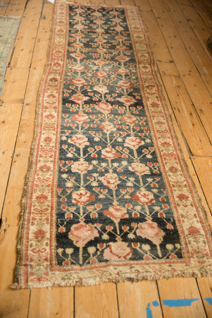RESERVED 2.5x9 Antique Kurdish Hamadan Rug Runner