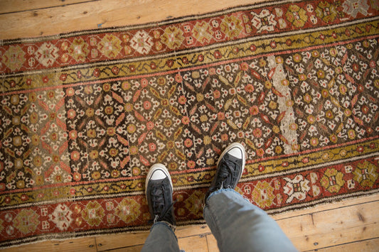 3x12.5 Vintage Kurdish Rug Runner