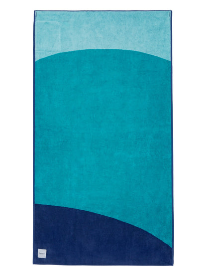 Premium Connectable Beach Towel - Organic Cotton - Swell