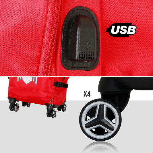 Marvel Spiderman Spider-4-Wheel Cabin Suitcase