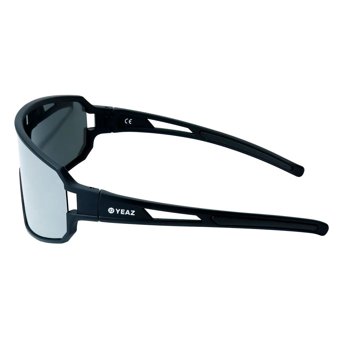 Sunwave Black/Silver Mirror Sports Sunglasses
