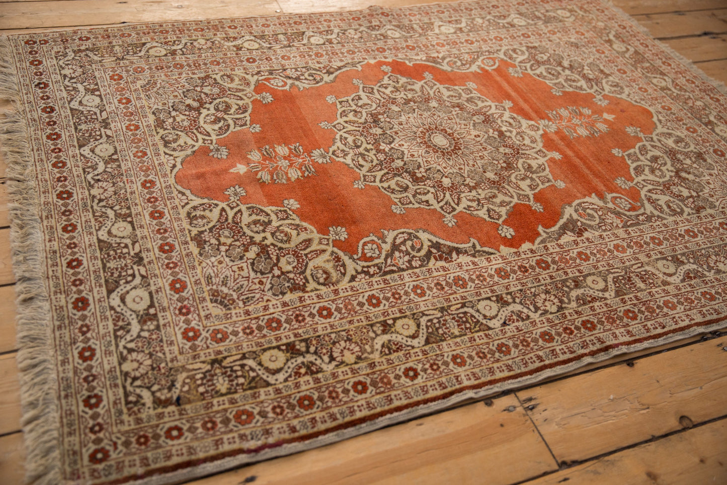 4x5.5 Antique Haji Jalili Tabriz Rug