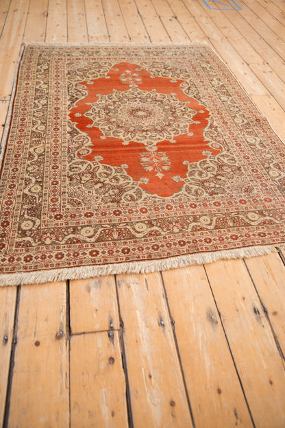 4x5.5 Antique Haji Jalili Tabriz Rug