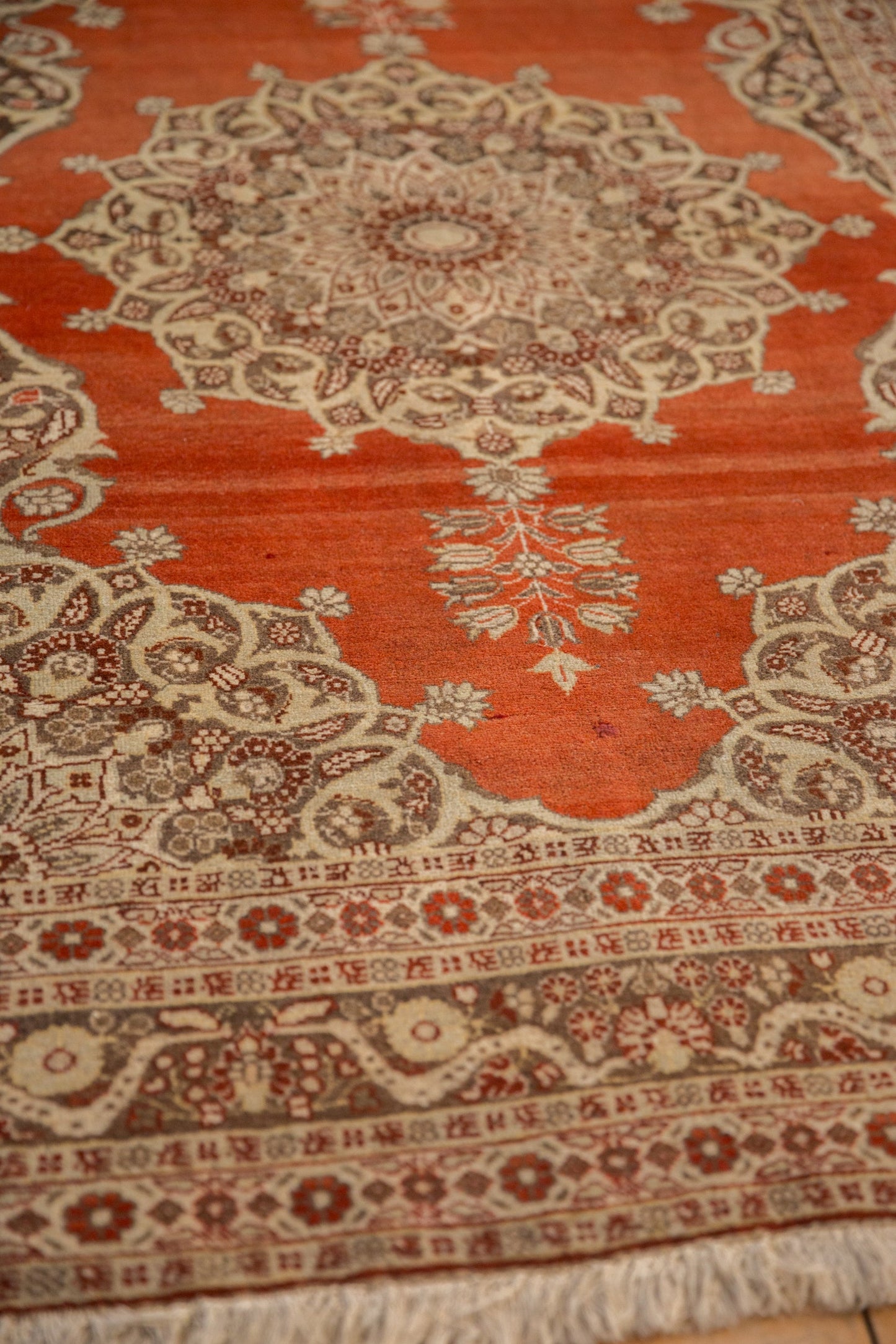 4x5.5 Antique Haji Jalili Tabriz Rug