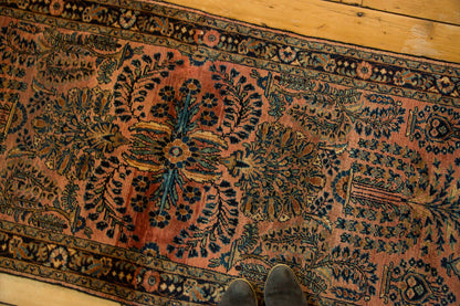 2.5x16.5 Vintage Lilihan Rug Runner