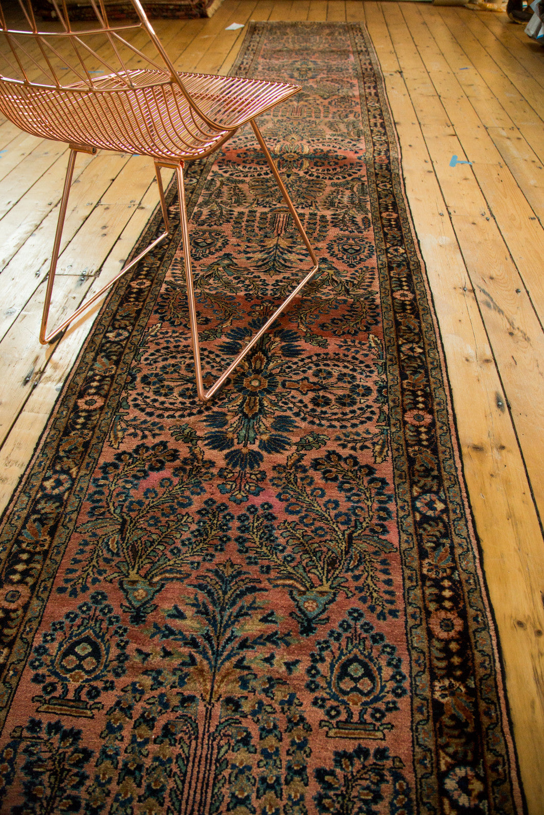 2.5x16.5 Vintage Lilihan Rug Runner