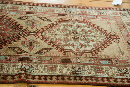 3x17.5 Vintage Persian Serab Rug Runner