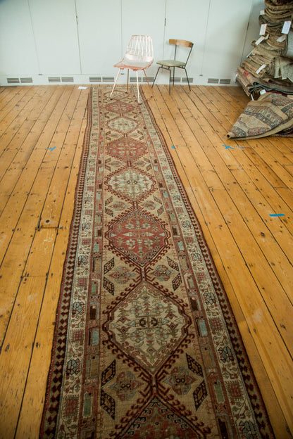 3x17.5 Vintage Persian Serab Rug Runner