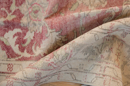 6.5x9 Vintage Distressed Oushak Carpet