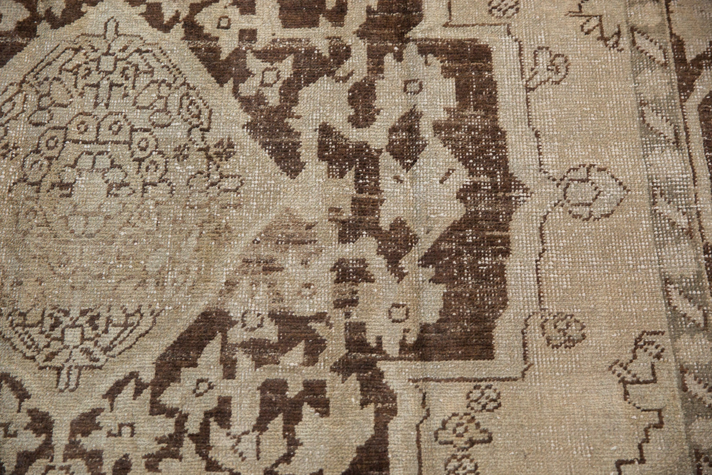7x10 Vintage Distressed Oushak Carpet