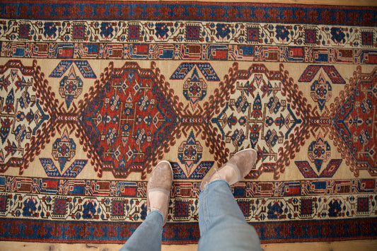 3x14.5 Antique Serab Rug Runner