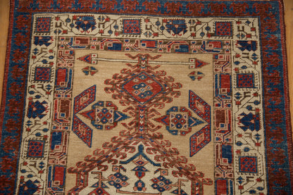 3x14.5 Antique Serab Rug Runner