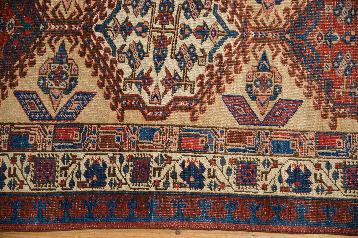 3x14.5 Antique Serab Rug Runner