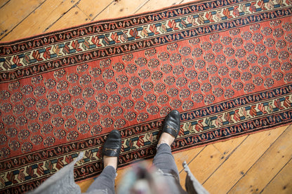3x14.5 Vintage Mir Serbend Rug Runner