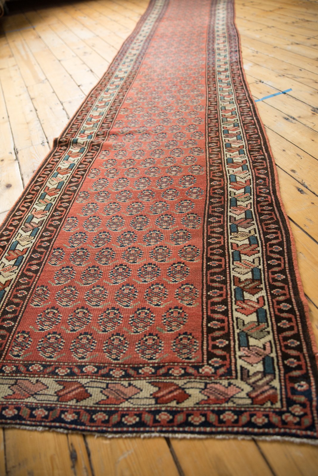 3x14.5 Vintage Mir Serbend Rug Runner