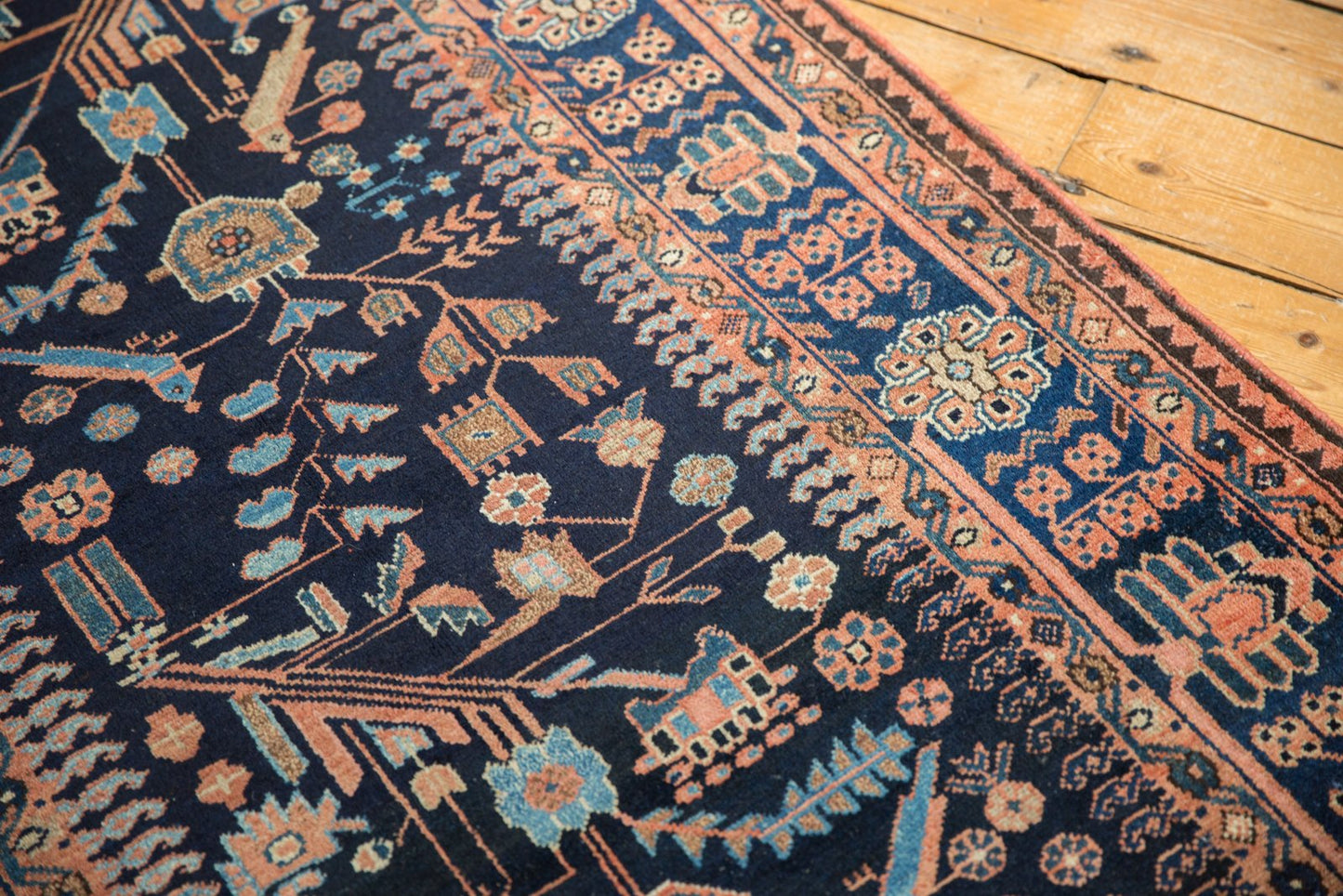 3.5x15 Vintage Mehreban Rug Runner