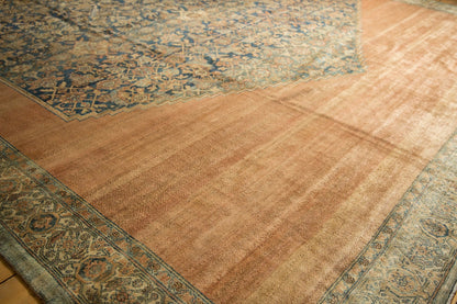 12.5x20 Antique Distressed Bibikabad Carpet
