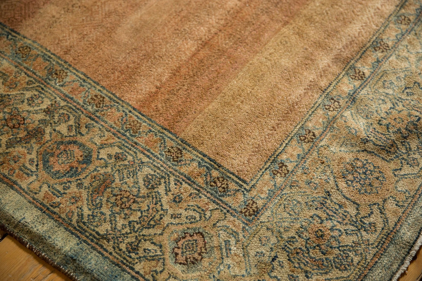 12.5x20 Antique Distressed Bibikabad Carpet