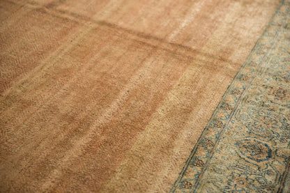 12.5x20 Antique Distressed Bibikabad Carpet